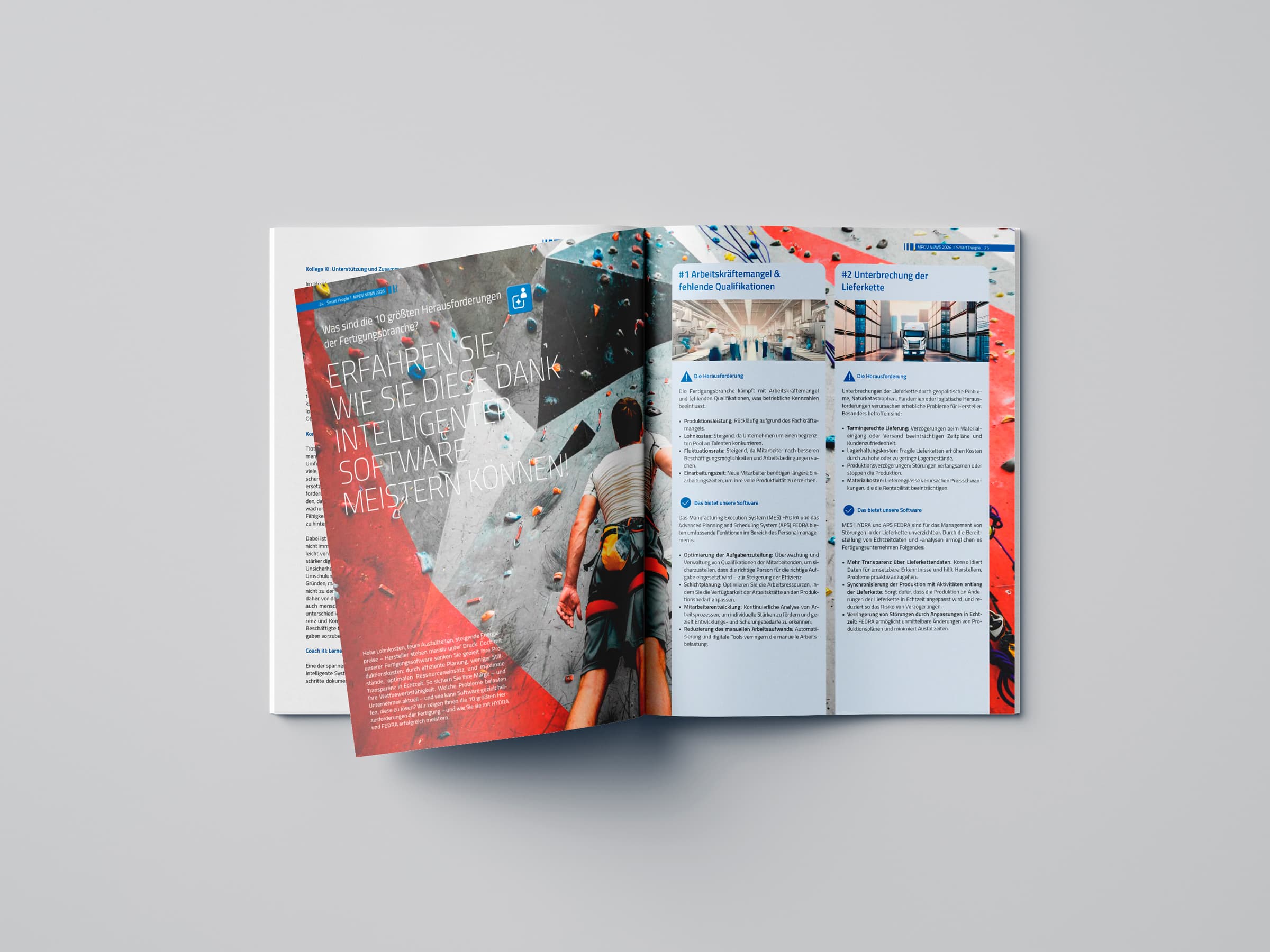 Editorial Design für MPDV Mikrolab GmbH