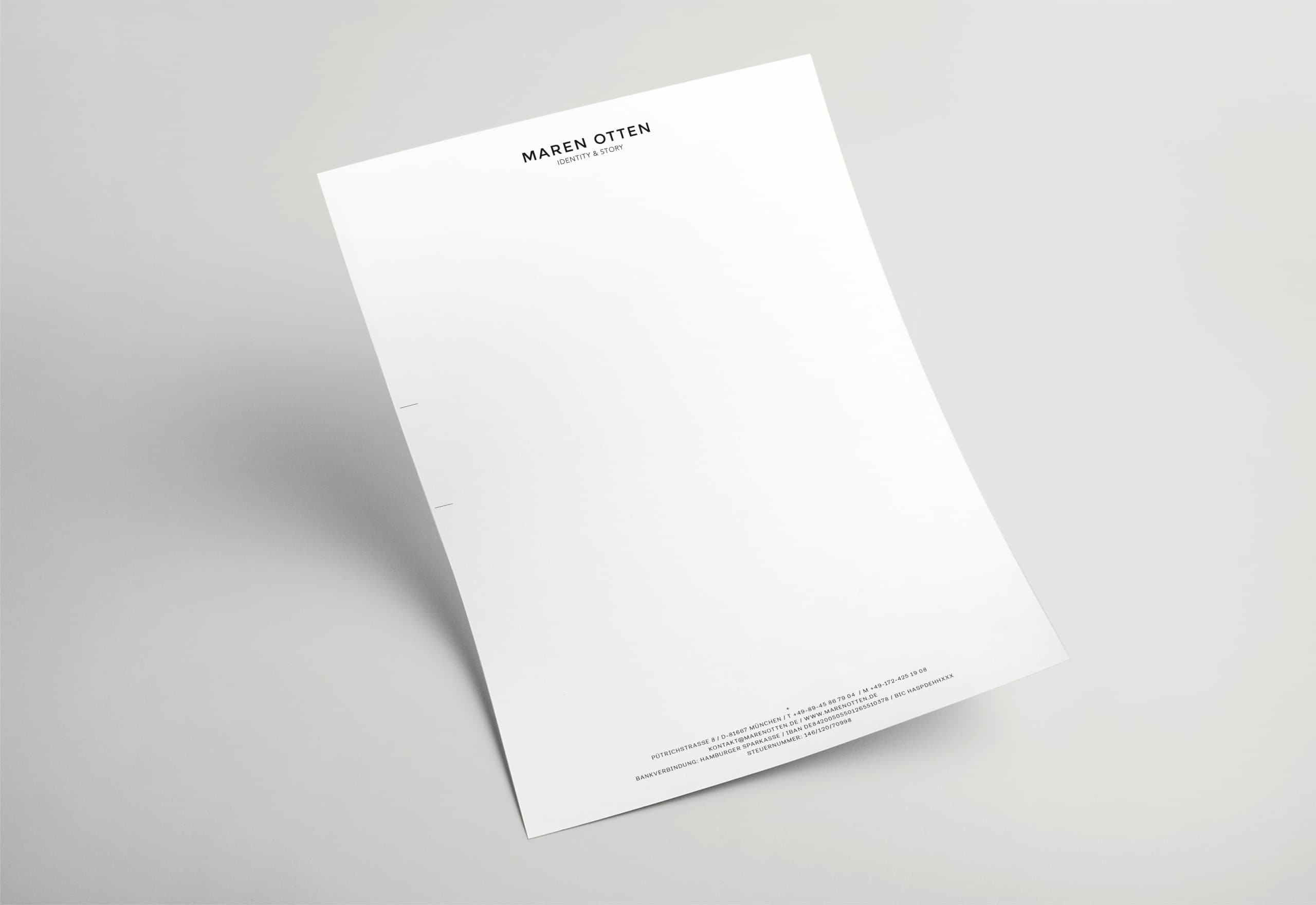 Corporate Design und Webdesign Maren Otten
